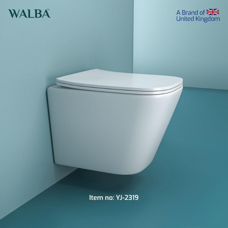 Walba Wall Hung Commode-YJ2319