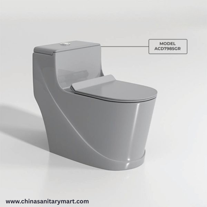 Tornado & Jet flush Commode-ACD7985GR