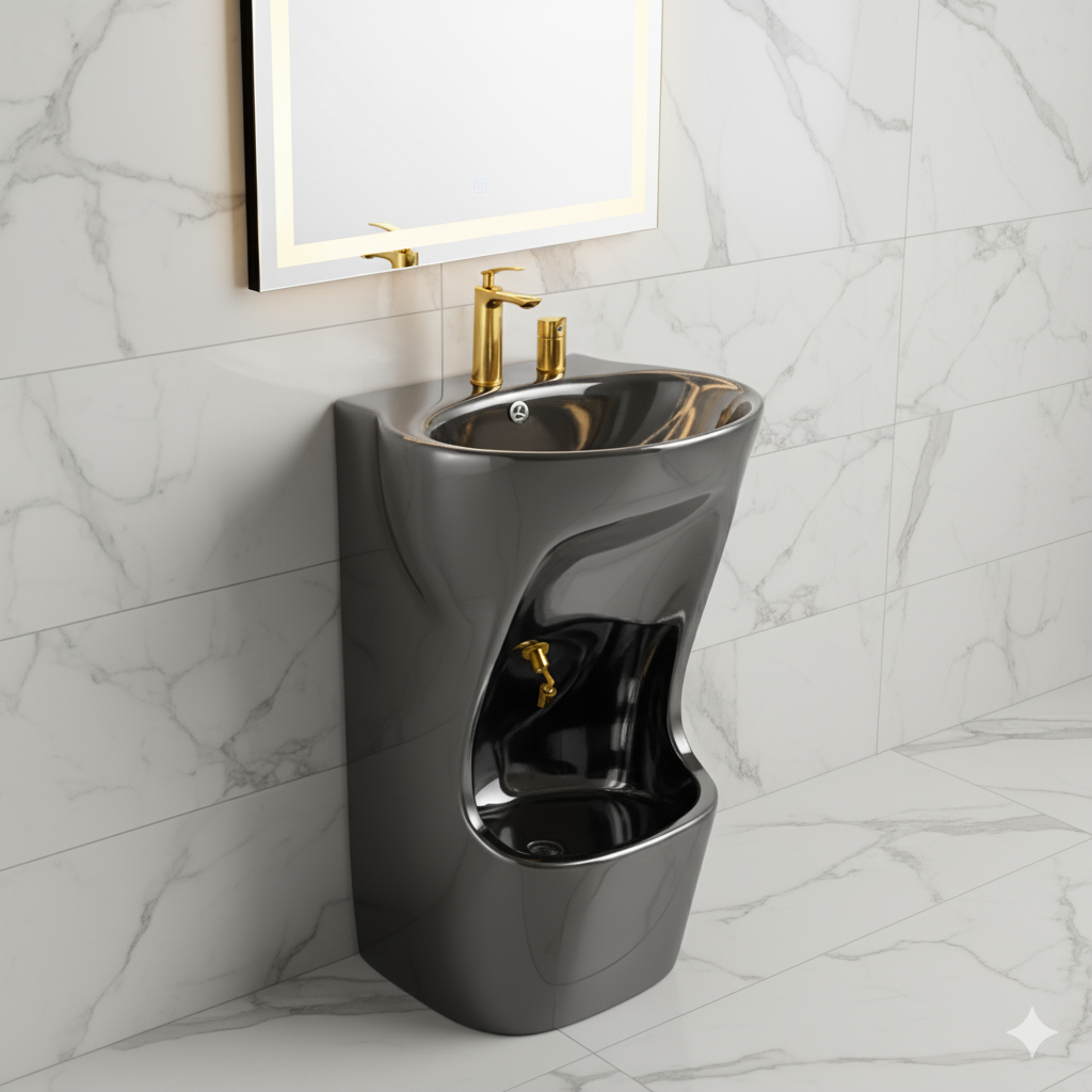 OZU Basin Glossy Black