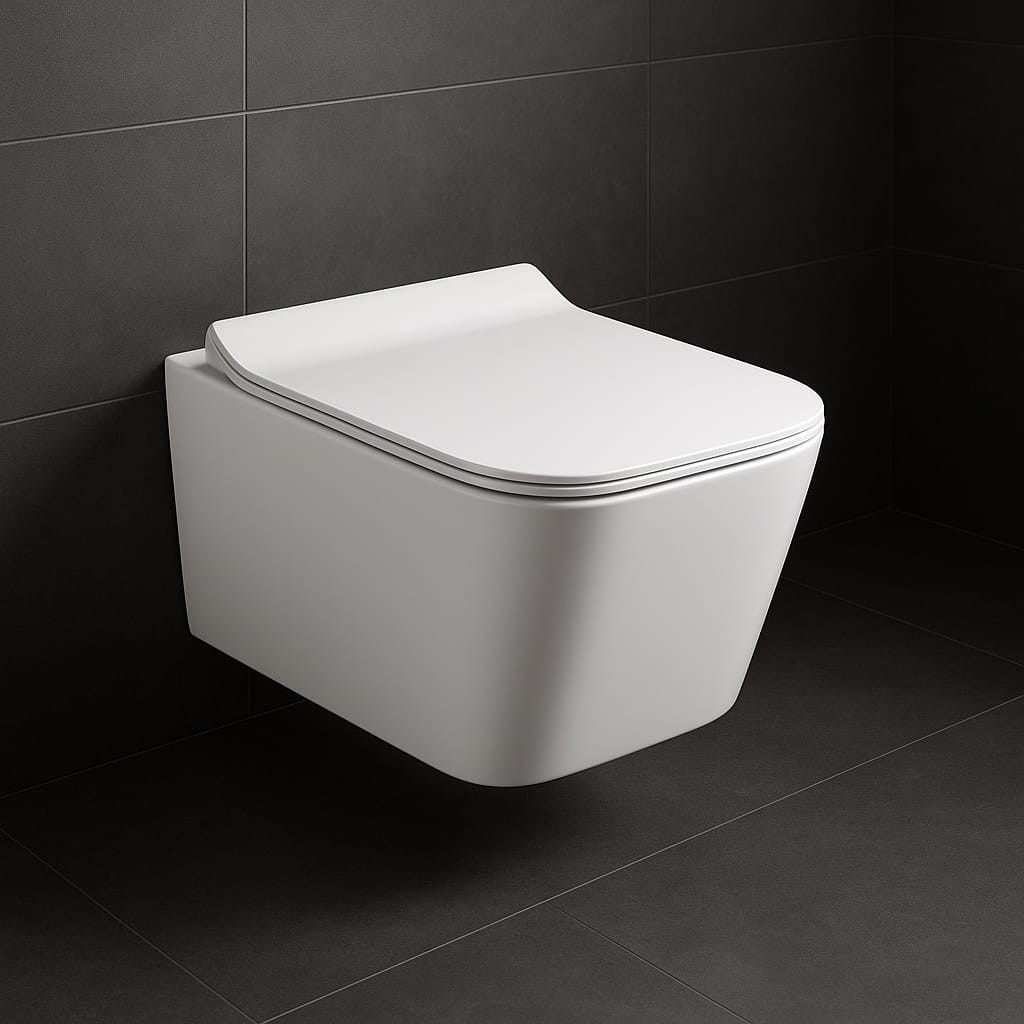 Commode Wall Hung White 2006