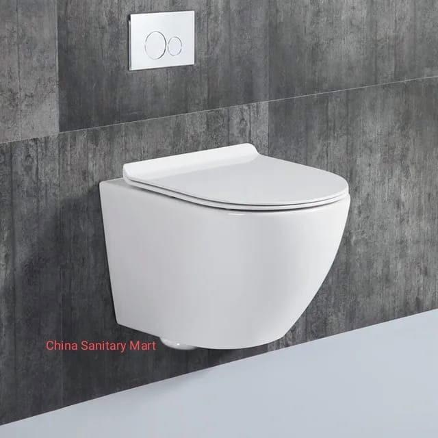 Commode Wall Hung White ORI001