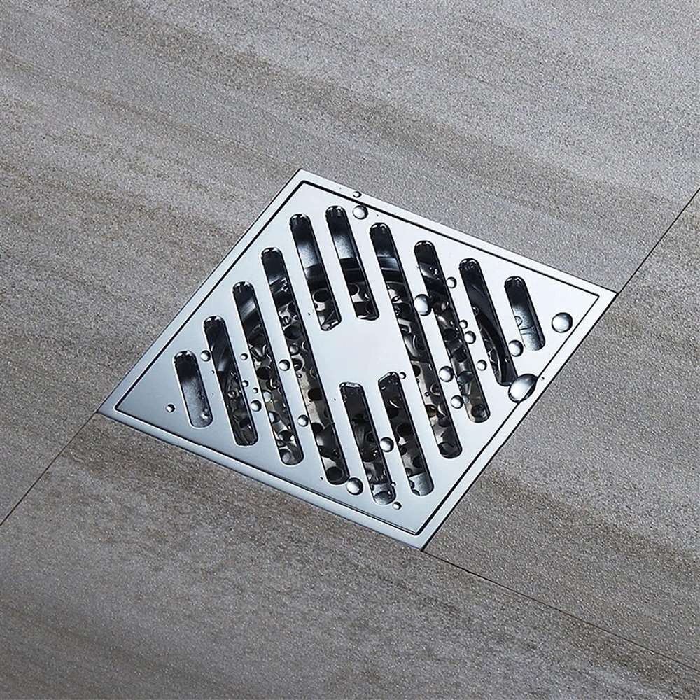 Brass Floor Drain MH2 CP (Brass) 5/5 inch