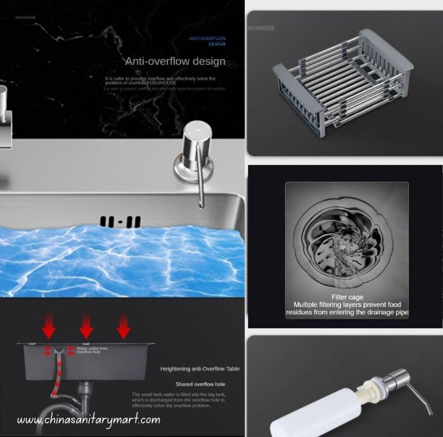 sink,kitchensink,blacksink,sinkcombo,32inchsink,handmadesink, 18/32 Inch Sink matte, honeycomb