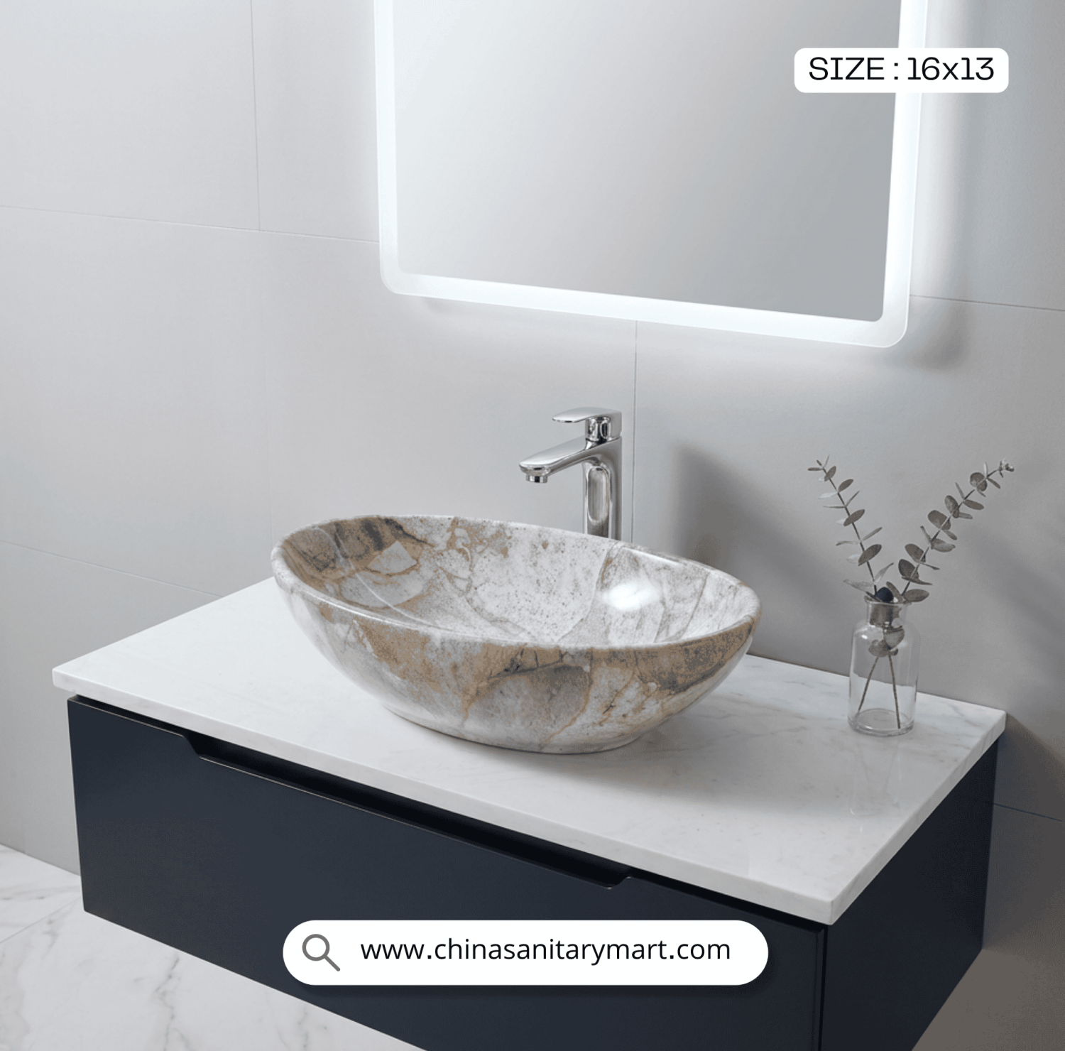 Boat Shape Basin, 0818, Sand Pattern Basin, 16x13 Top Basin, Modern Bathroom , Luxury Sanitaryware, China Sanitary Mart, বাথরুমের বেসিন, স্যান্ড ফিনিশ বেসিন, মিরপুর স্যানিটারি শপ, ইউনিক বেসিন ডিজাইন।