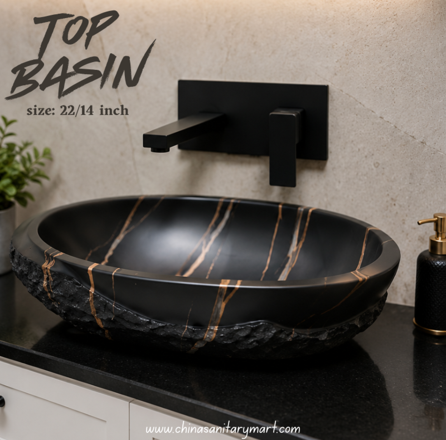 top basin, art basin