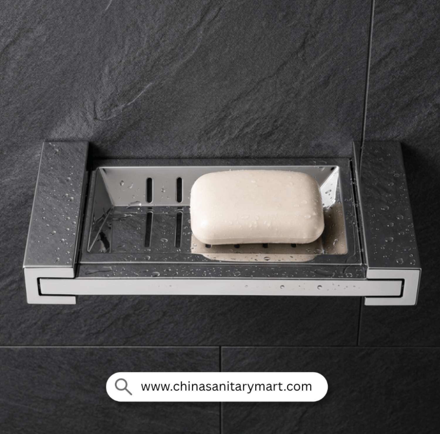 Brass Soap Case, AST Model CP, Chrome Soap Holder, Wall Mounted Soap Case, Brass Bathroom Accessories, Soap Dish Holder, Chrome Bathroom Accessories, Luxury Soap Tray, Bathroom Soap Rack, Modern Soap Holder