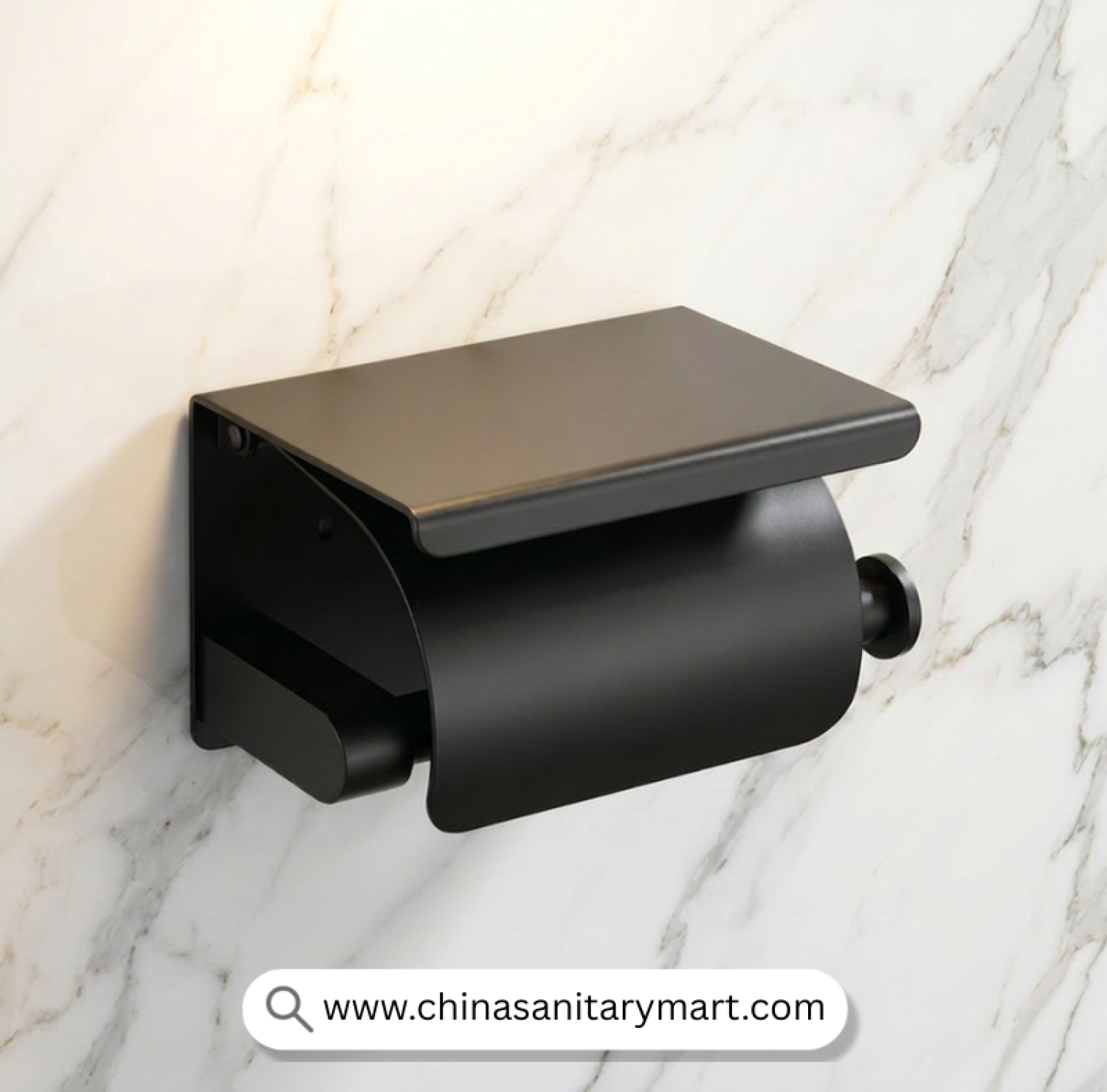 Tissue Box Covered Black Ebony, Black Ebony Tissue Holder, Covered Tissue Holder, Wall Mounted Toilet Paper Holder, Tissue Holder with Shelf, Stainless Steel Tissue Holder, Matte Black Tissue Box, Bathroom Tissue Holder Black