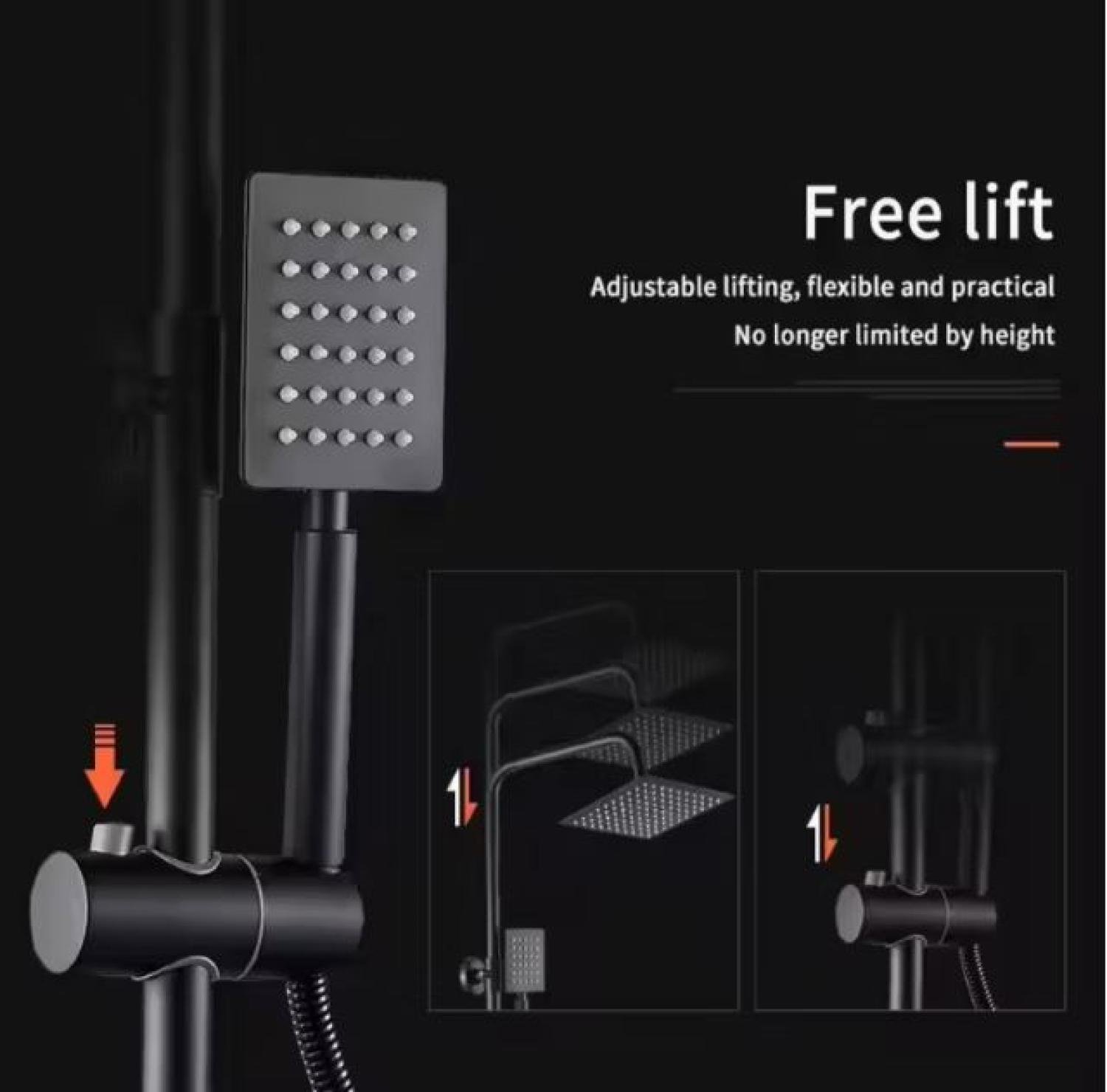 shower mixer , shower panel