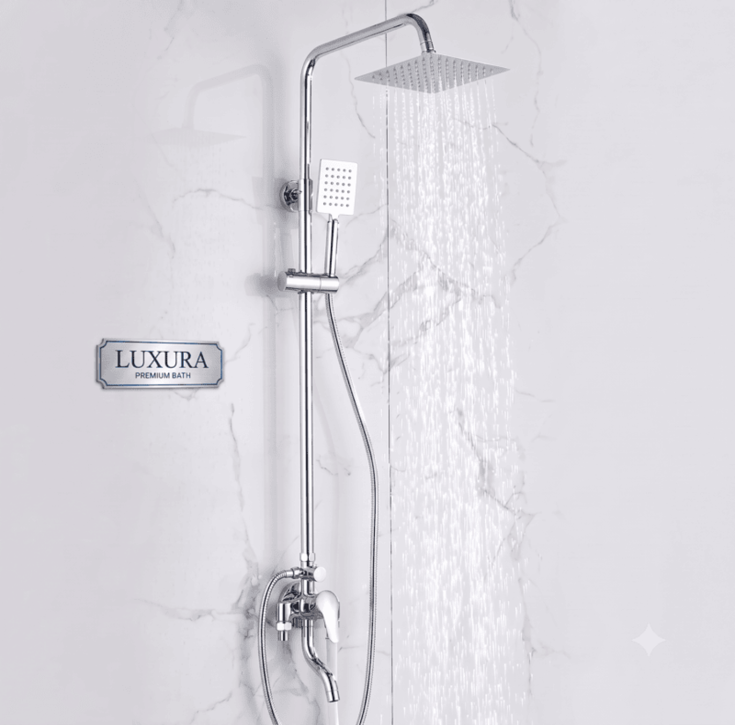 shower mixer , shower panel