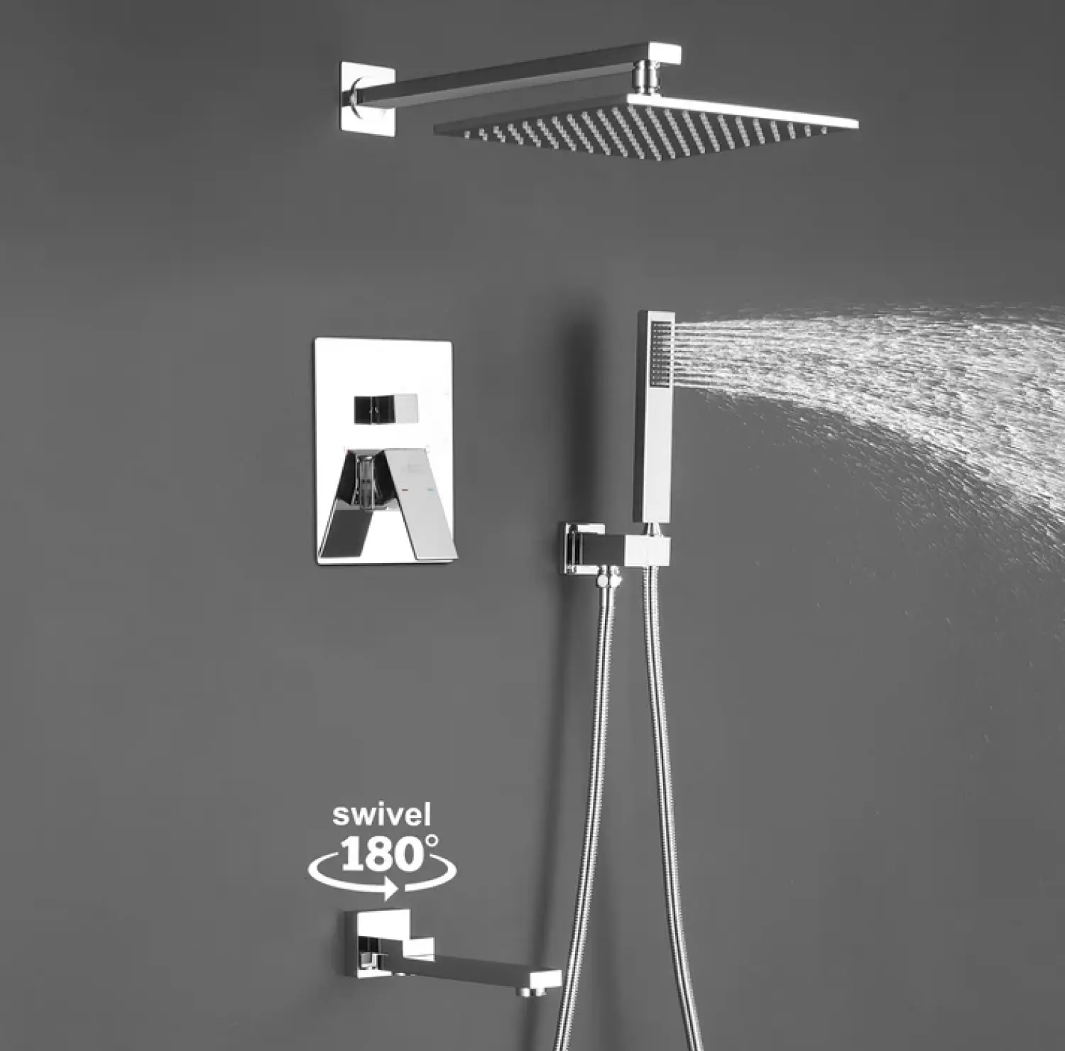 shower mixer , shower panel, 5 way shower mixer