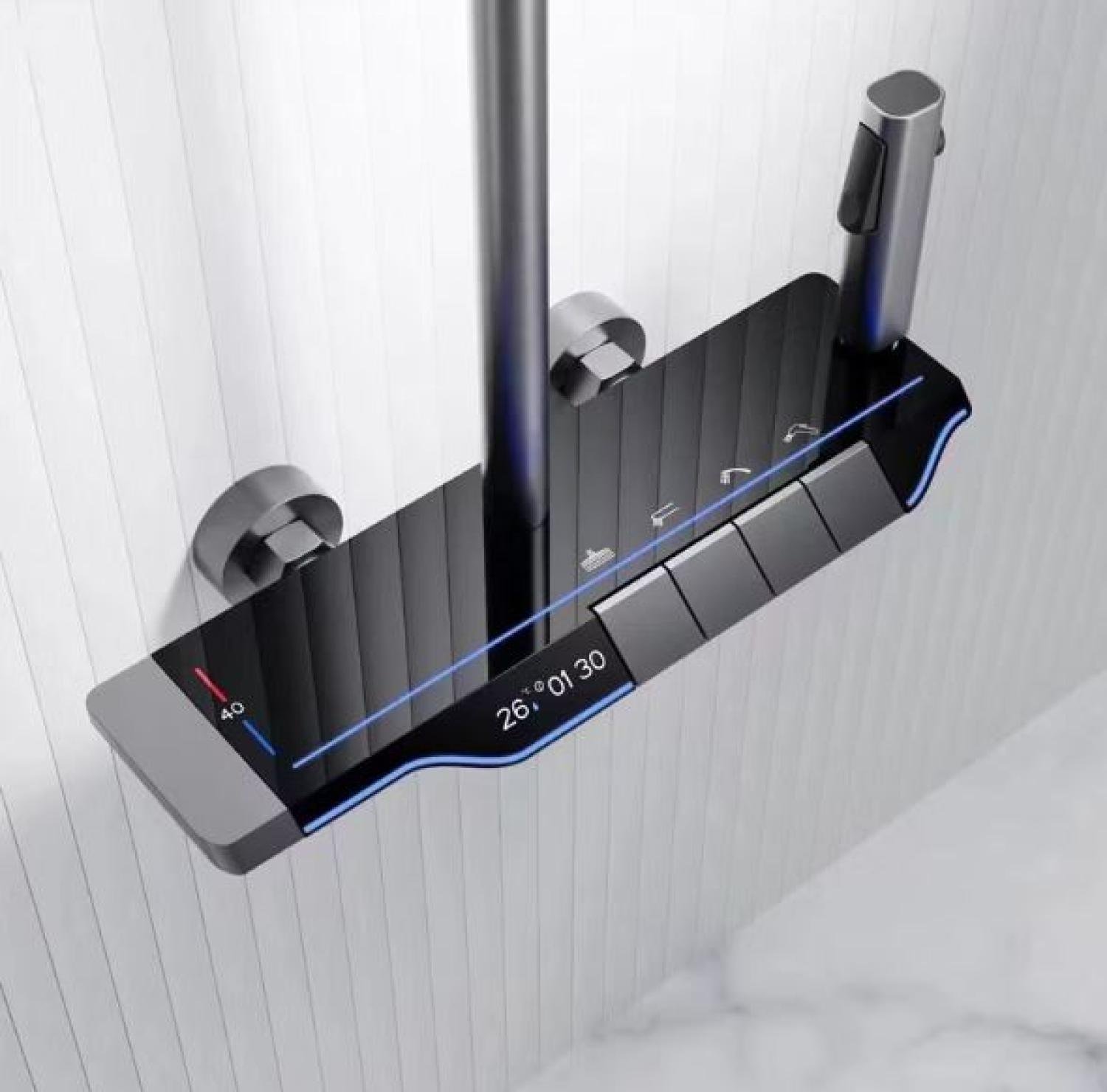 shower mixer , shower panel