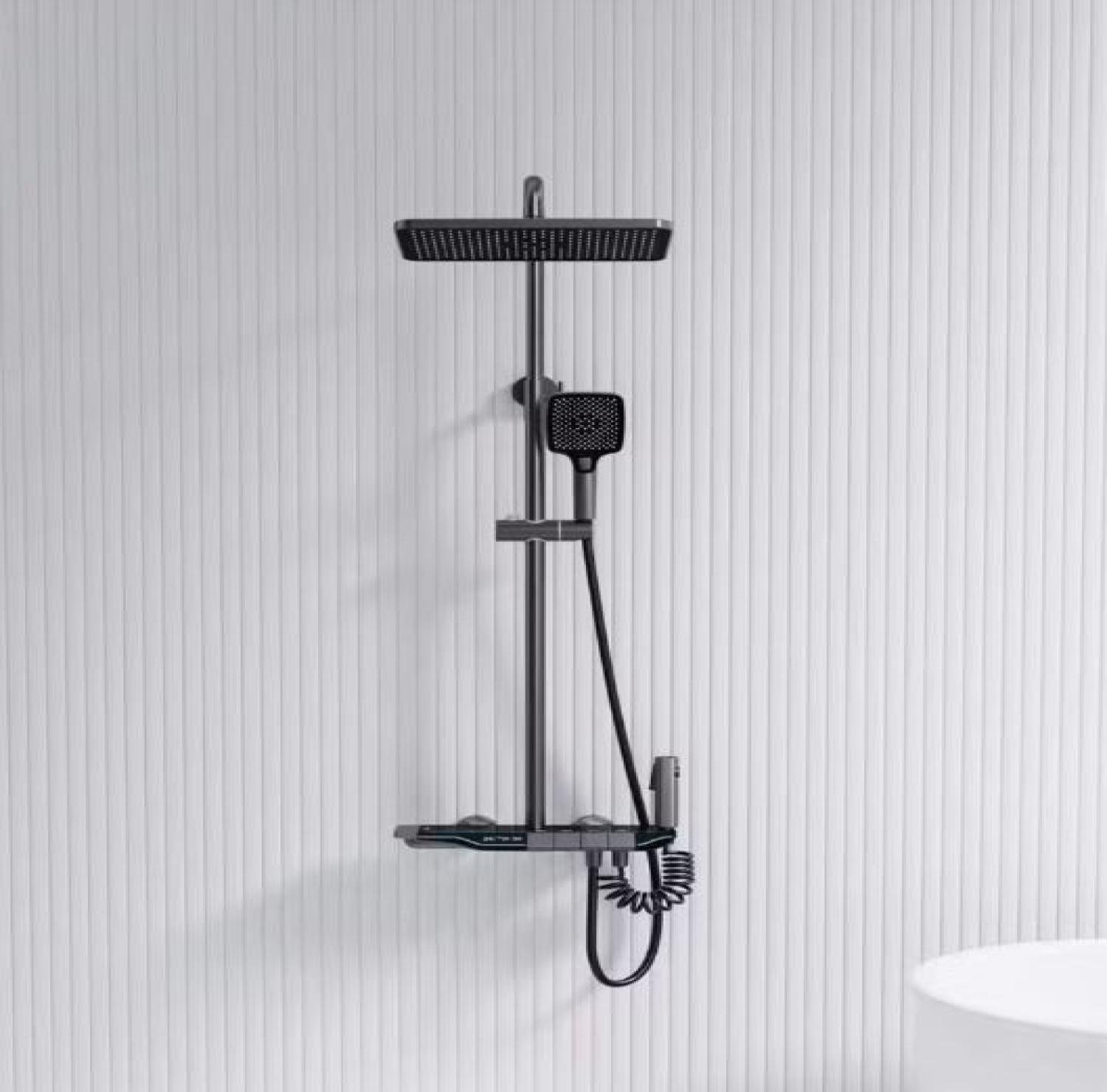 shower mixer , shower panel
