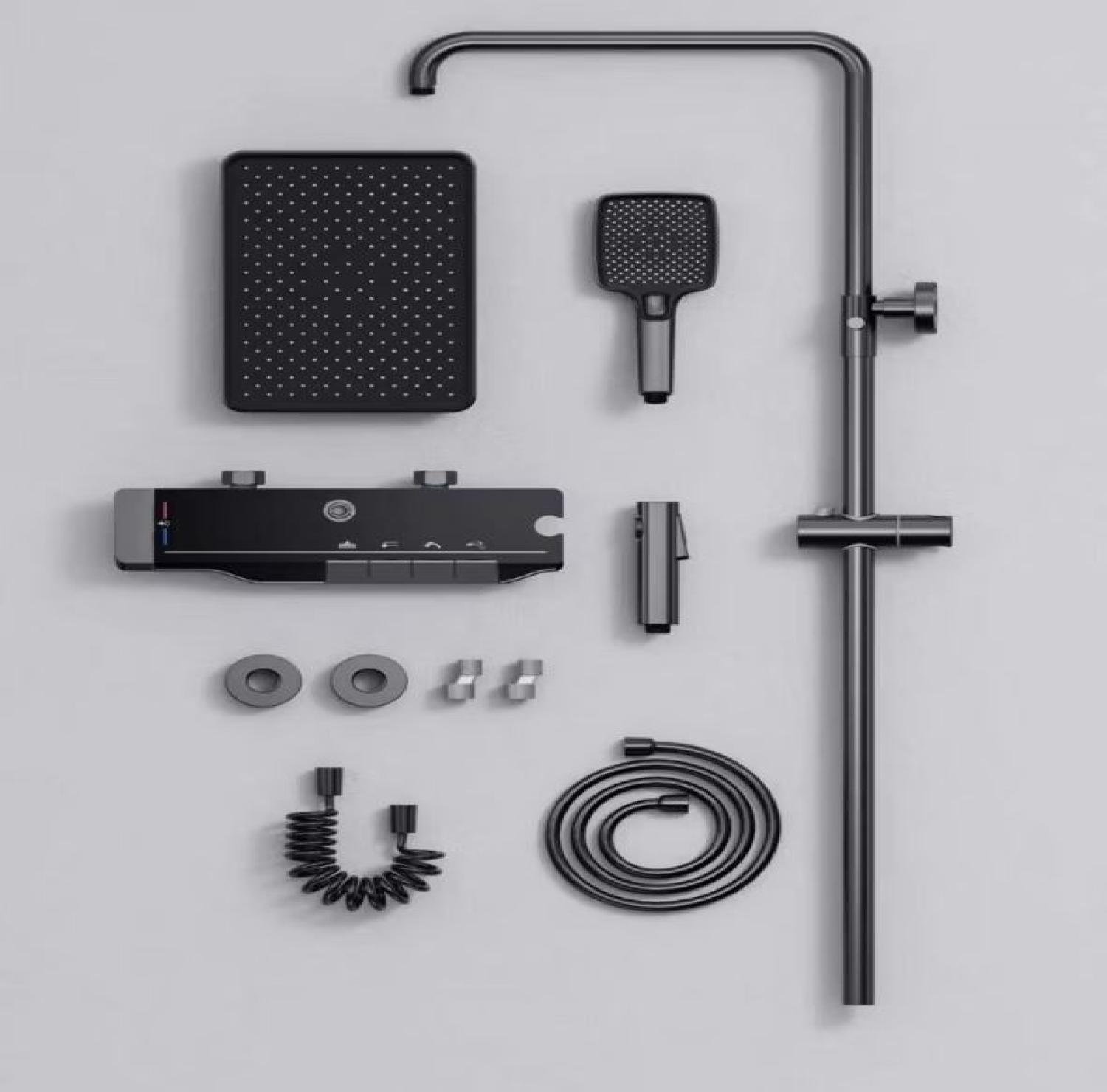 shower mixer , shower panel