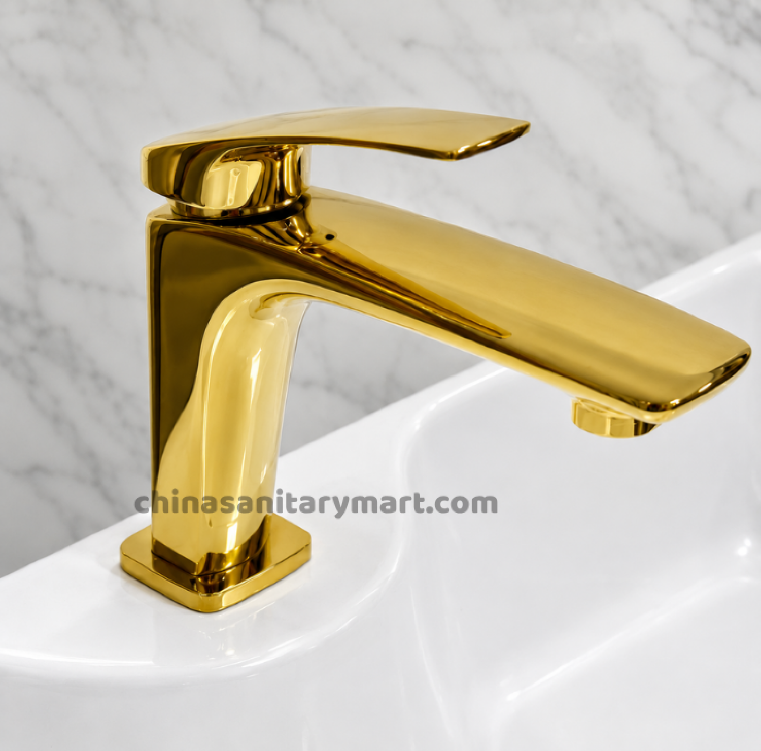 6 inch basin mixer,golden basin mixer,SS basin mixer,stainless steel faucet,golden faucet,basin tap,bathroom mixer,deck mount faucet,PVD golden tap,wash basin faucet