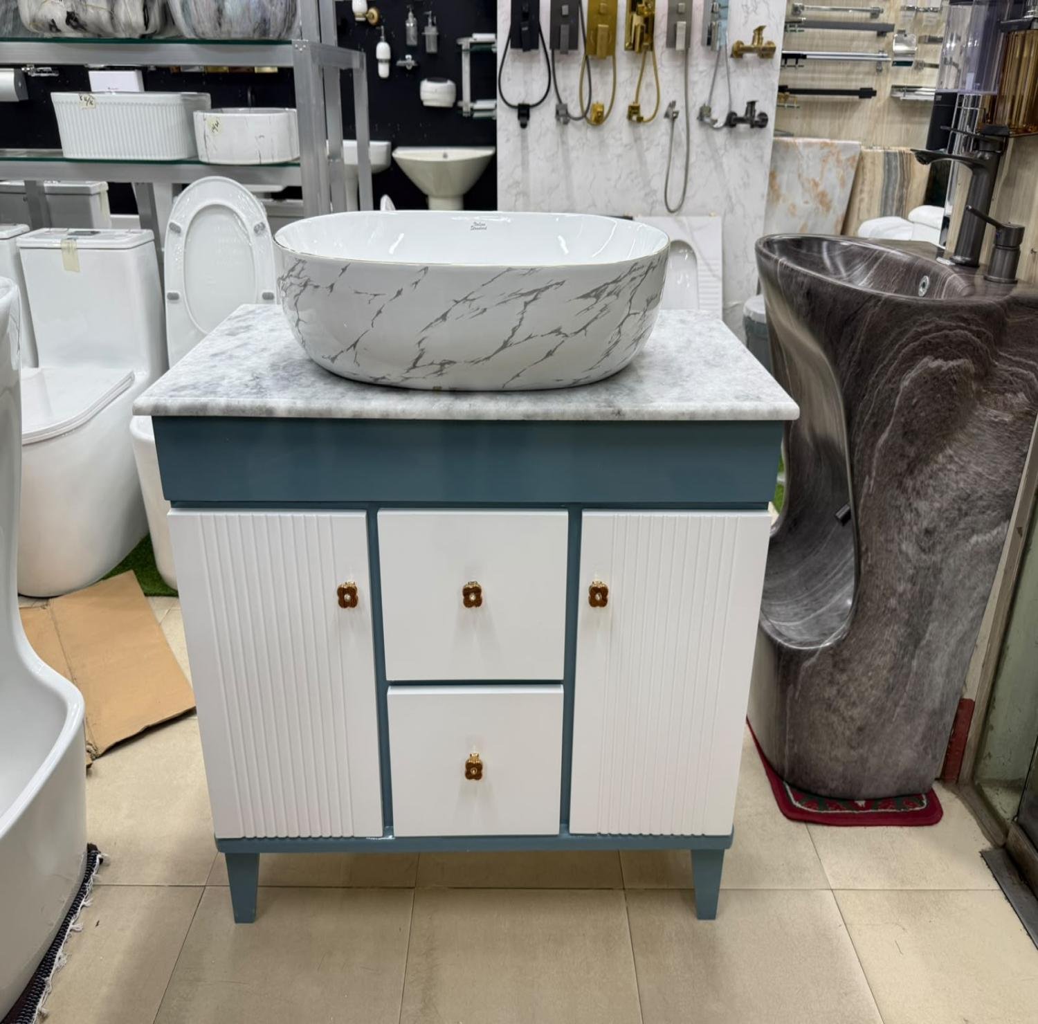 cabinet basin