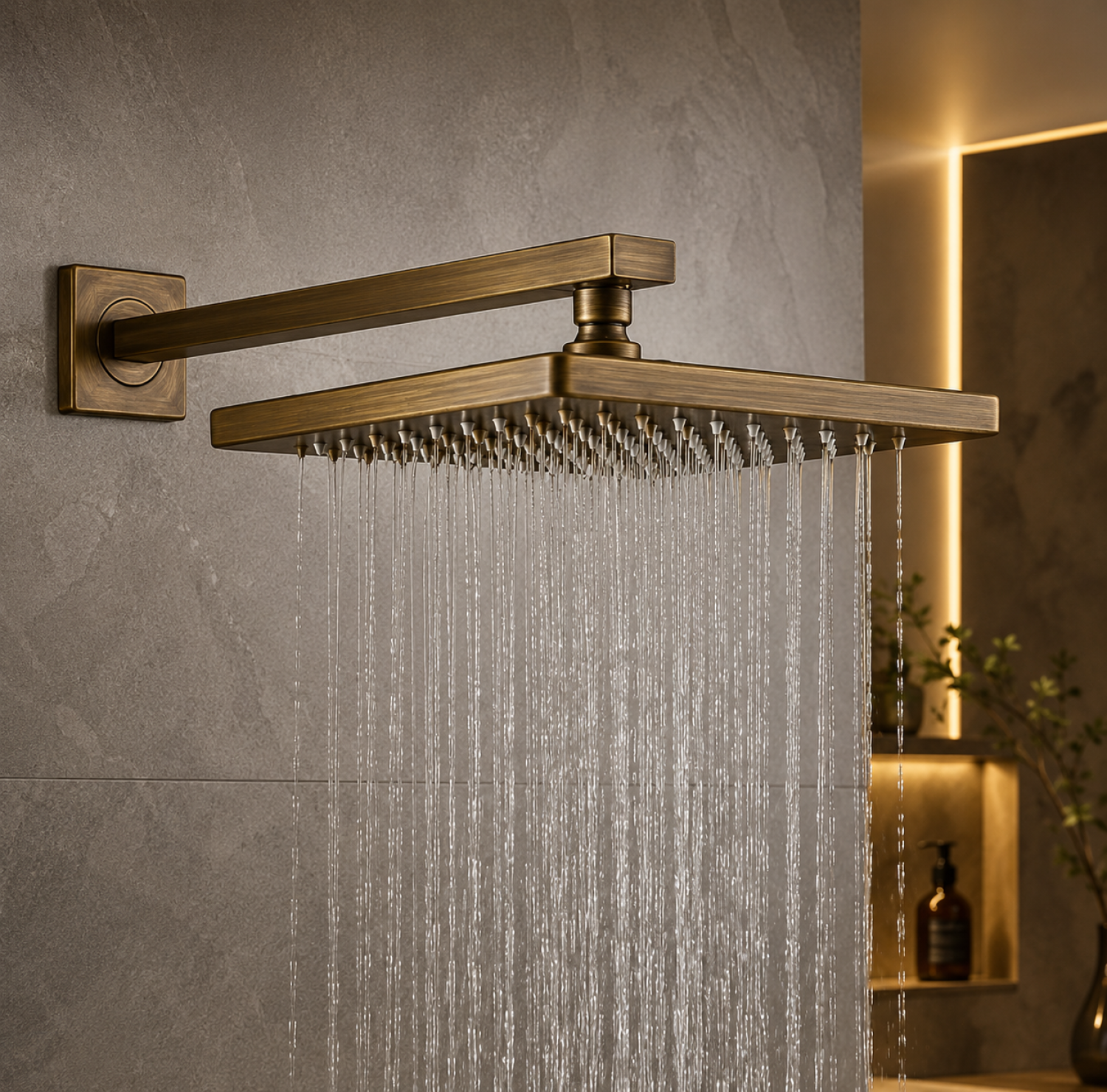 rain shower, shower, antique color