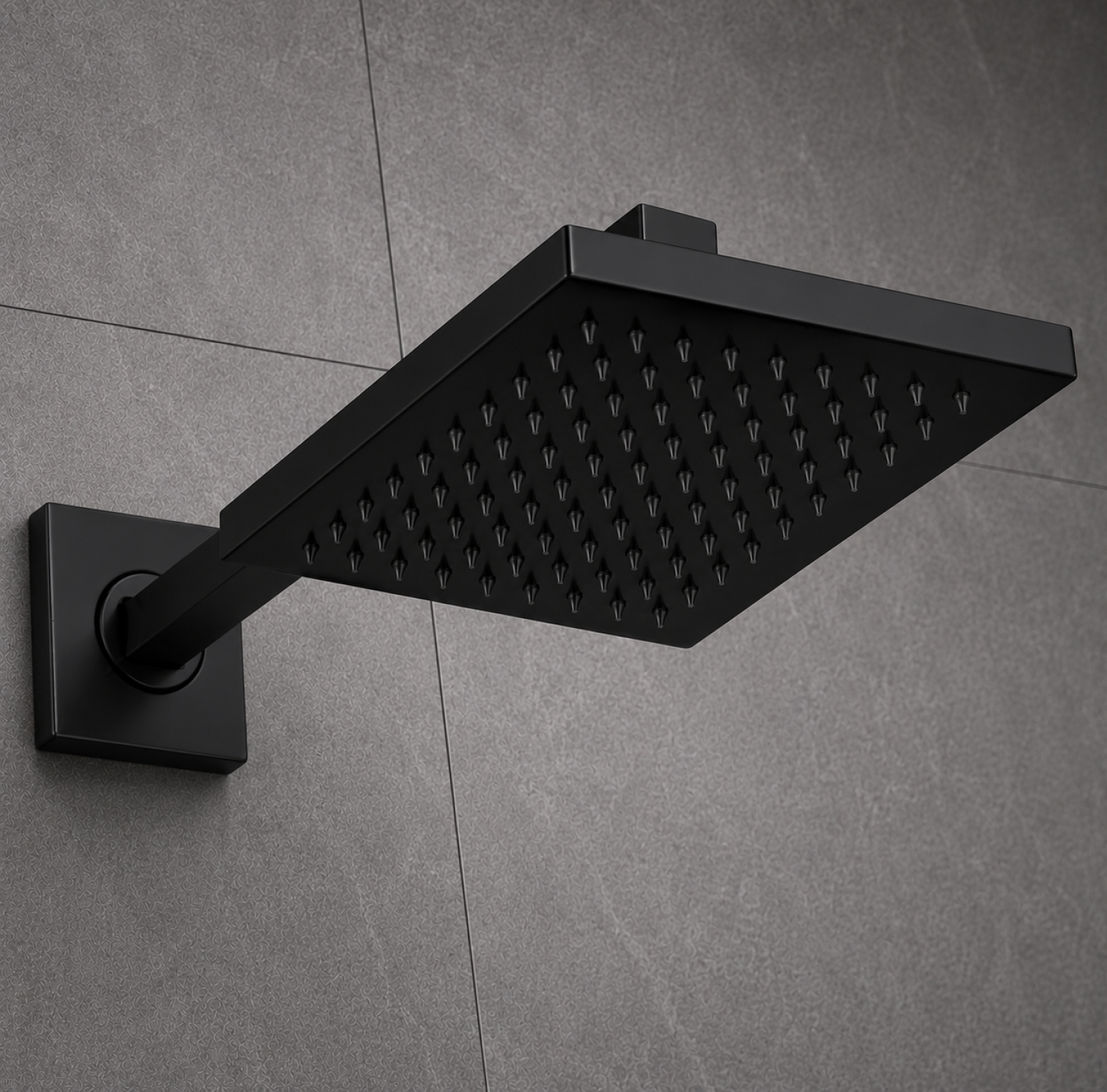 rain shower, shower, matte Black shower