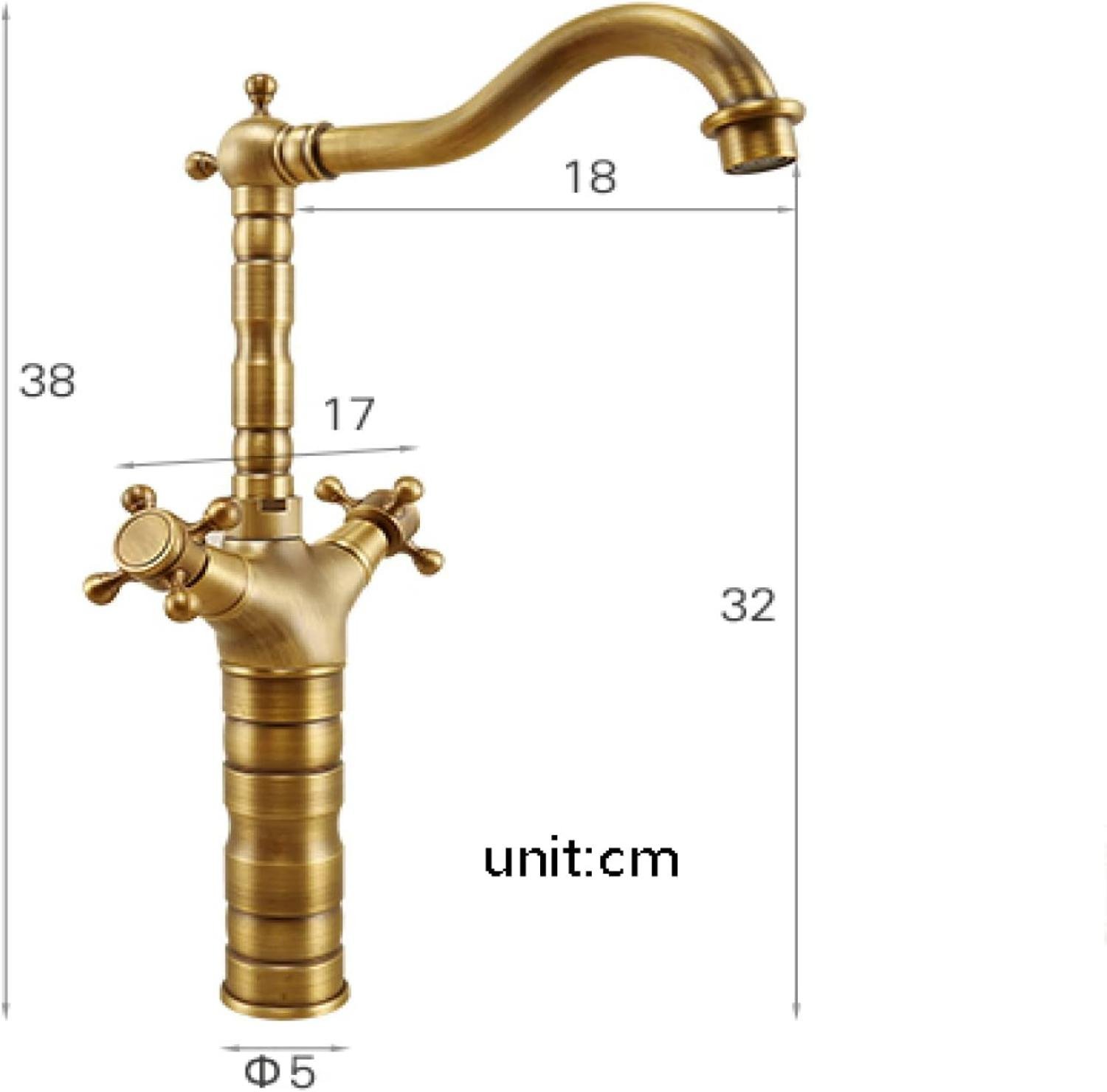 Basin mixer, antique basin mixer