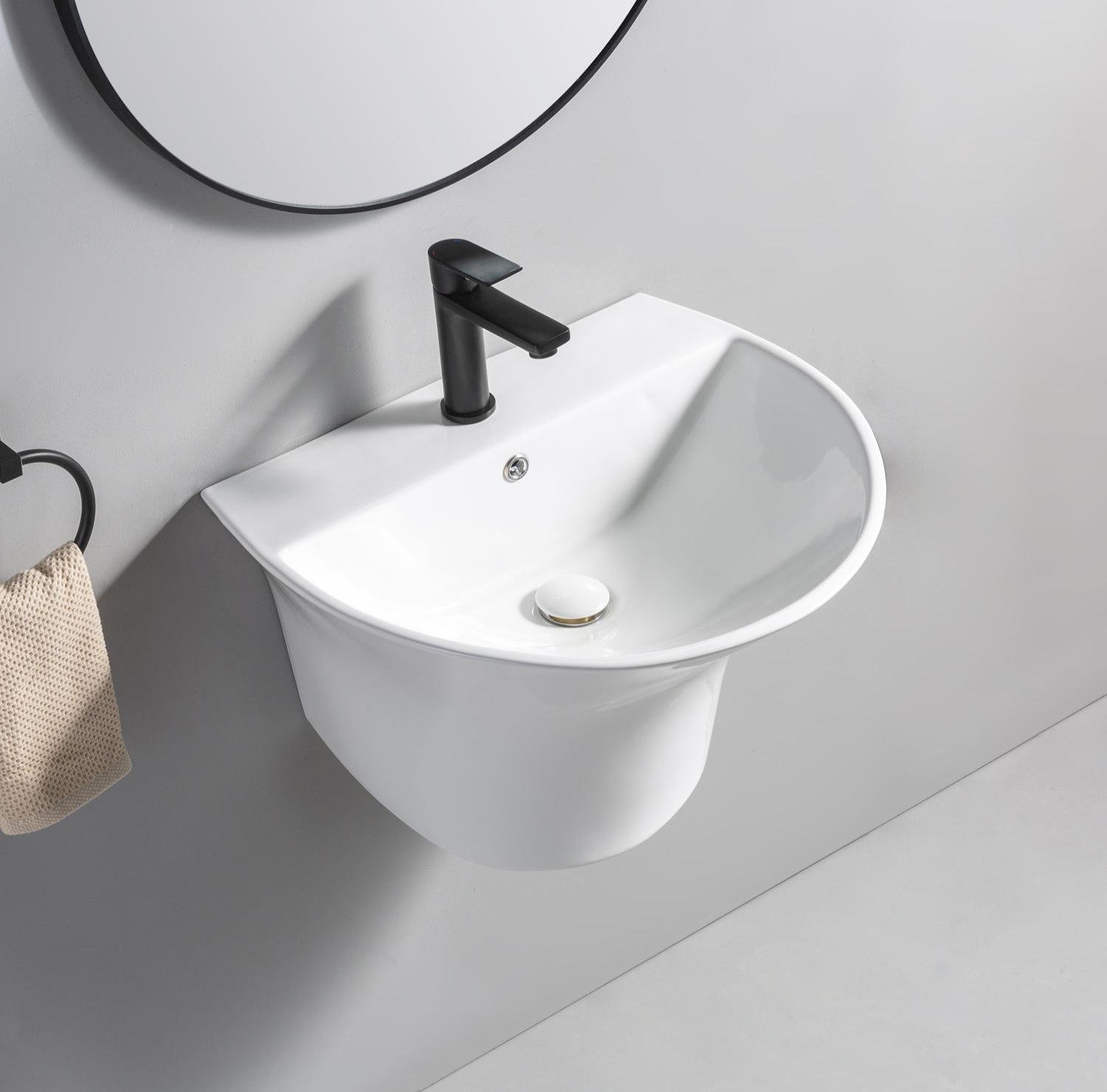 wall hung basin