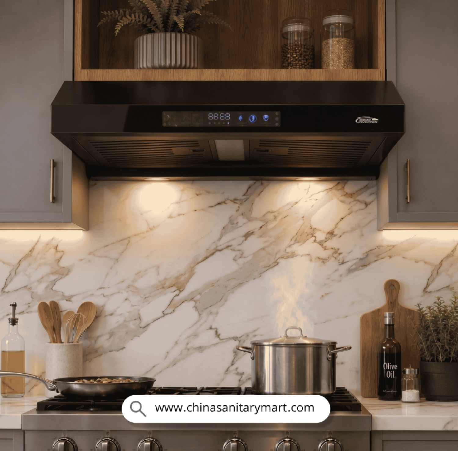 BRAUN 02SH, Braun Slim Kitchen Hood, 36 Inch Kitchen Chimney BD, Soundless Inverter Hood, Kitchen Hood, Braun 02SH Price in Bangladesh, Silent Kitchen Exhaust, Compact Kitchen Chimney, Premium Kitchen Appliances.