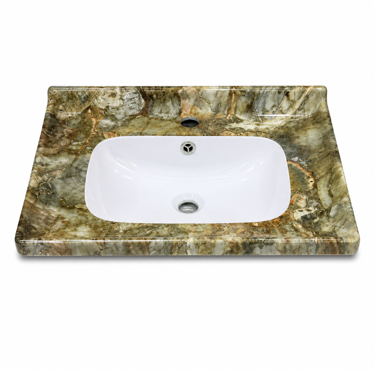 24x19 jungle marble counter top basin, jungle marble shed wash basin, ceramic countertop basin, luxury jungle marble bathroom basin, premium ceramic wash basin, modern marble finish basin, bathroom sink Bangladesh, China Sanitary Mart