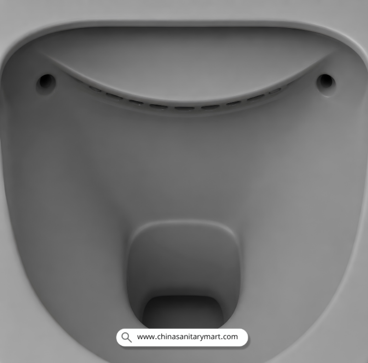 commode, Castle Gray toilet, wall hung commode, round wall mounted toilet, gray sanitary ware, modern bathroom fittings, premium ceramic commode, China Sanitary Mart, space saving toilet, colored commode
