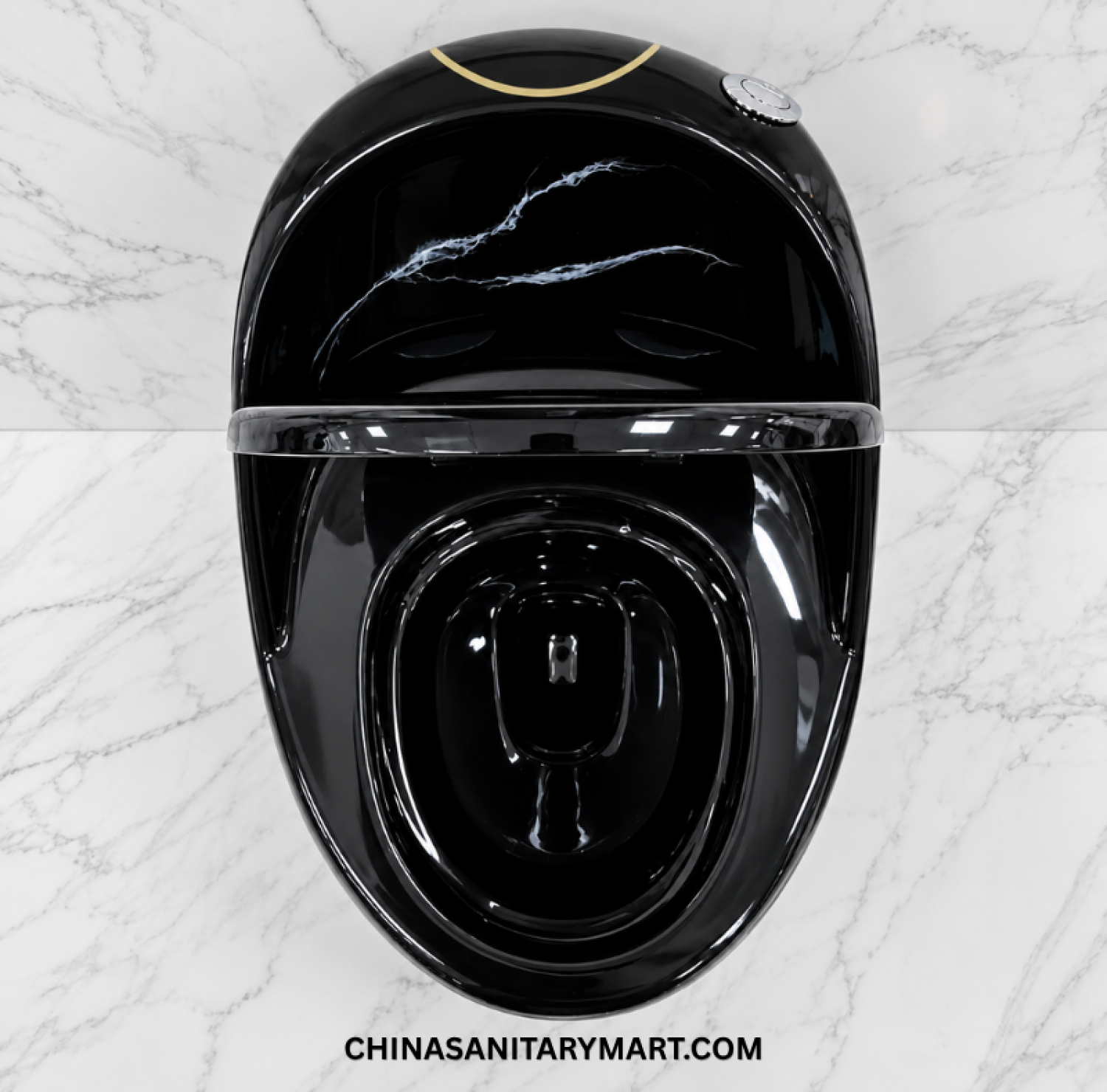 black marble grey shed wave d commode, black marble commode, black grey wave commode, shed wave d toilet, black marble toilet