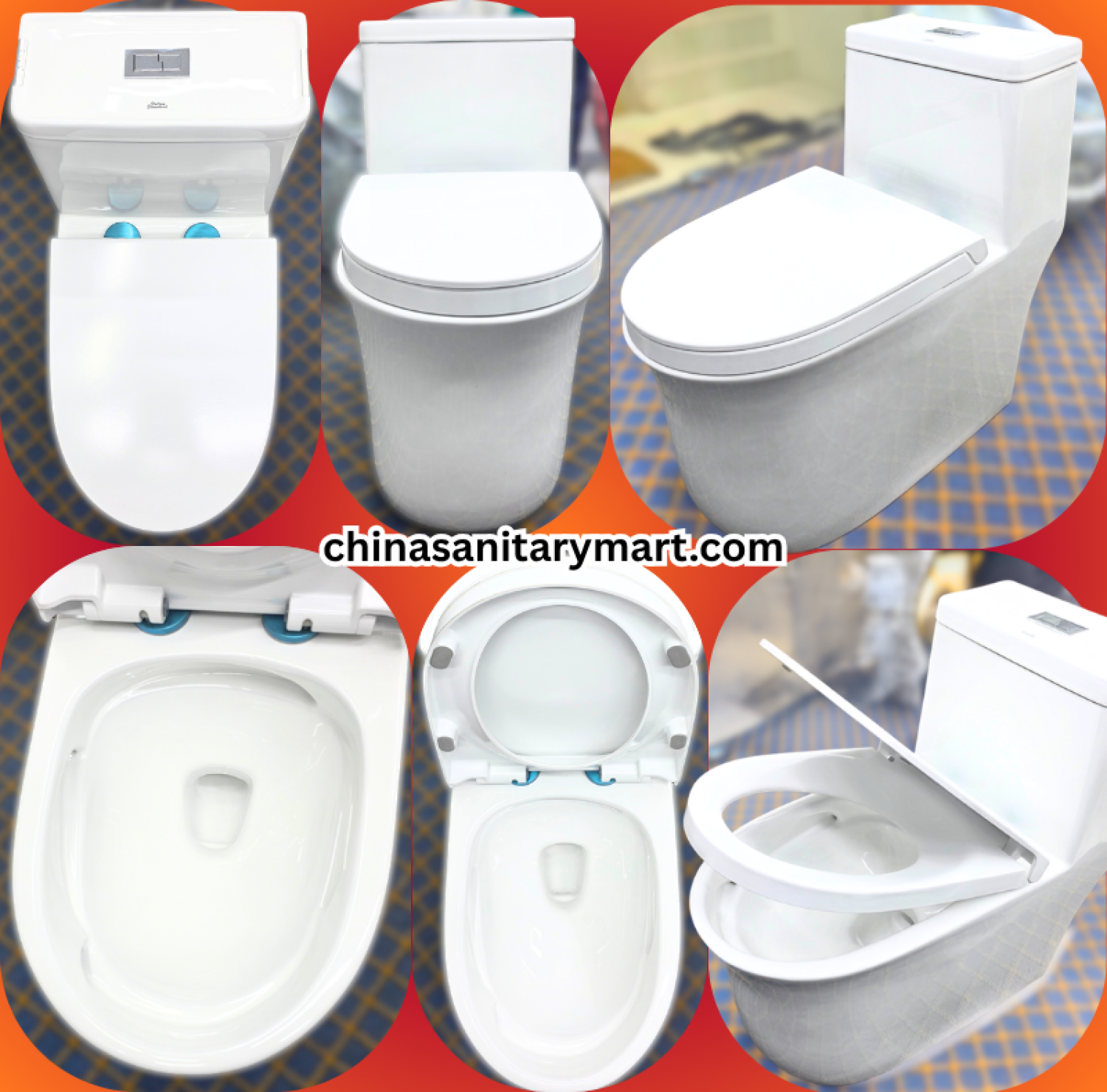 IS-T3923 Tornado Jet Flush Commode, IS-T3923 One Piece Commode, Tornado Jet Flush Toilet, White Modern Commode, One Piece Toilet