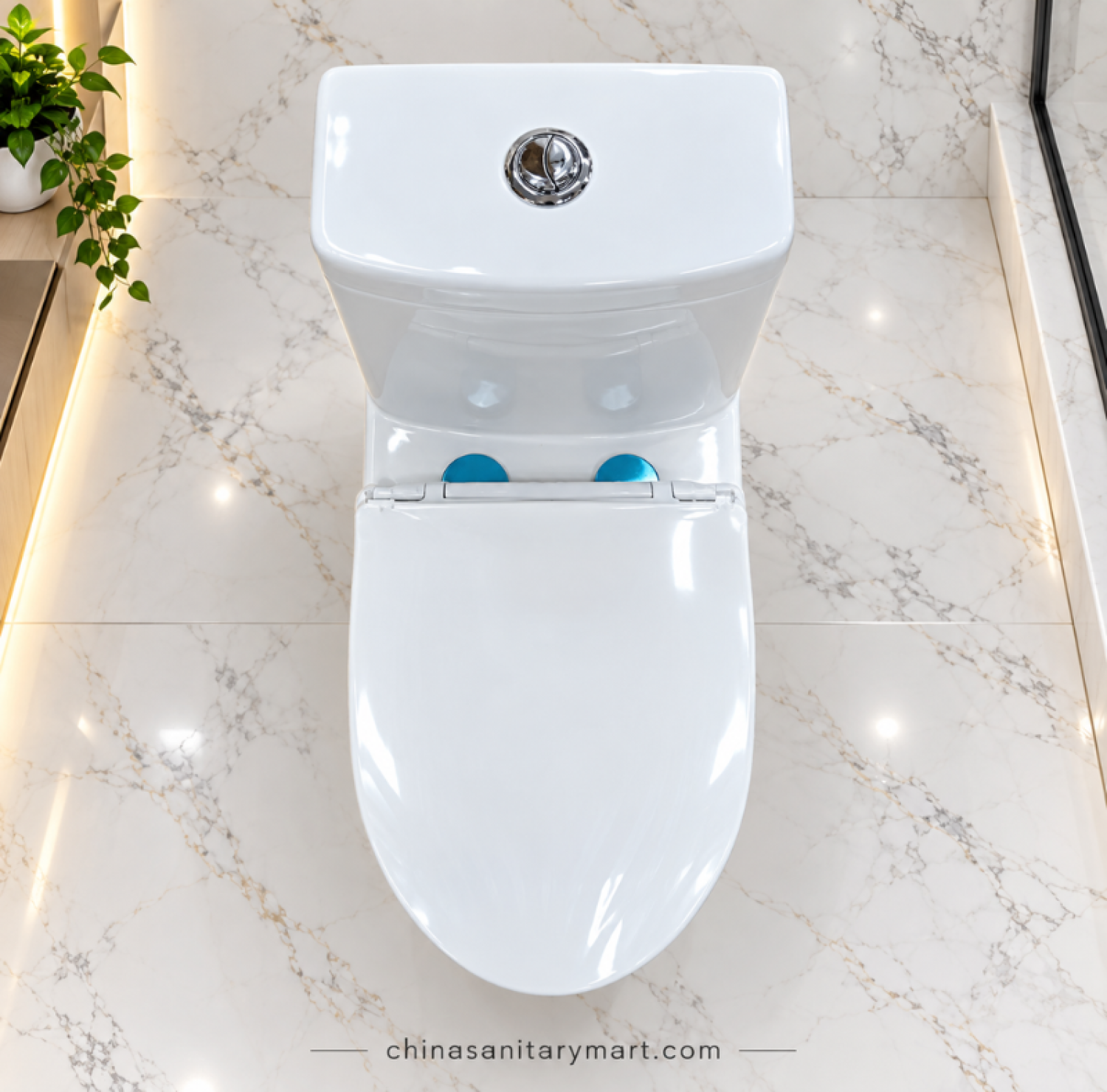 IS-3989 Muslim Tornado Jet Flush commode, IS-3989 white Muslim toilet, Tornado Jet Flush Muslim commode, modern one piece toilet, white bathroom commode