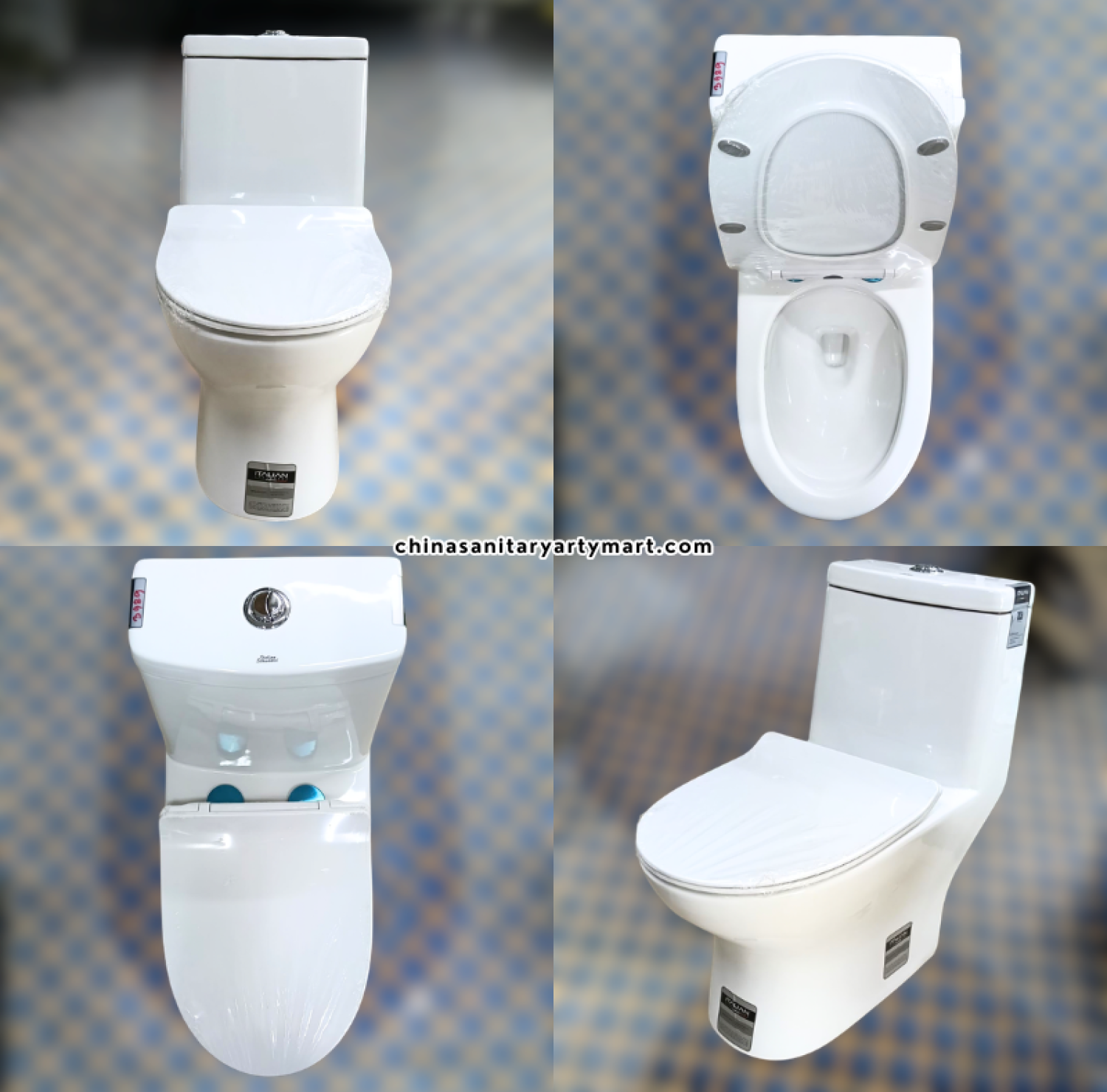 IS-3989 Muslim Tornado Jet Flush commode, IS-3989 white Muslim toilet, Tornado Jet Flush Muslim commode, modern one piece toilet, white bathroom commode