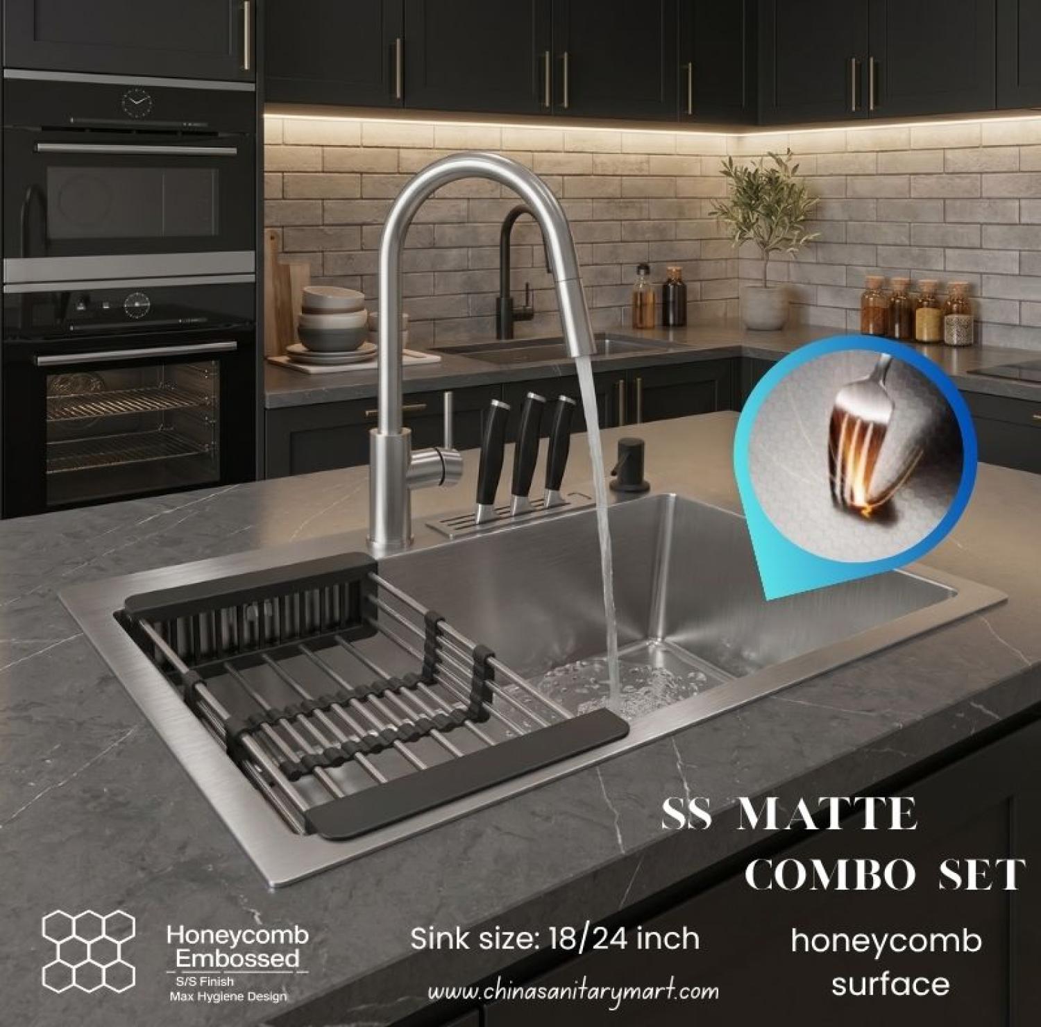 singlebowlsink, sink,kitchensink,blacksink,sinkcombo,30inchsink,handmadesink, 18/30 inch sink matte,