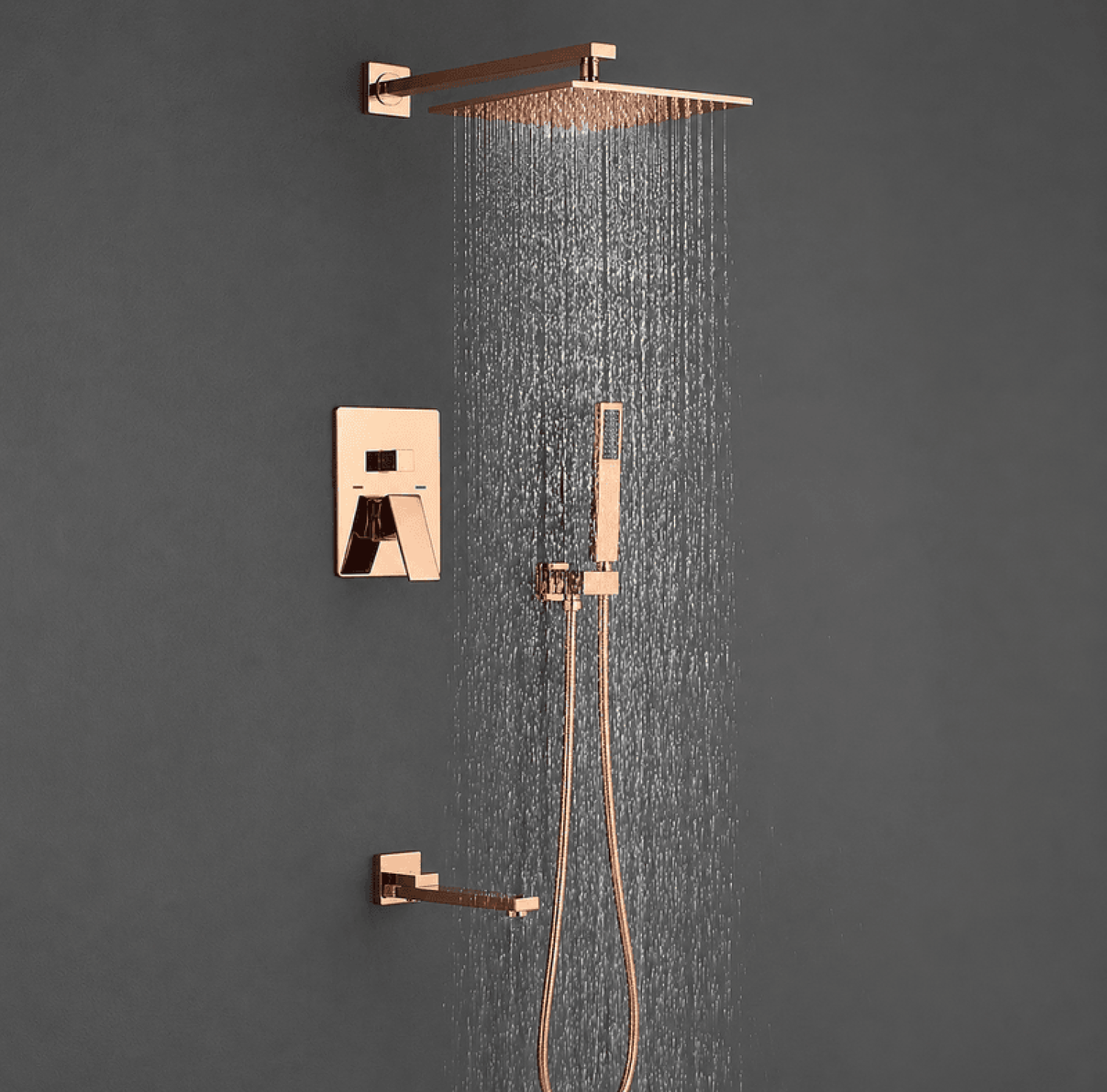 shower mixer , shower panel
