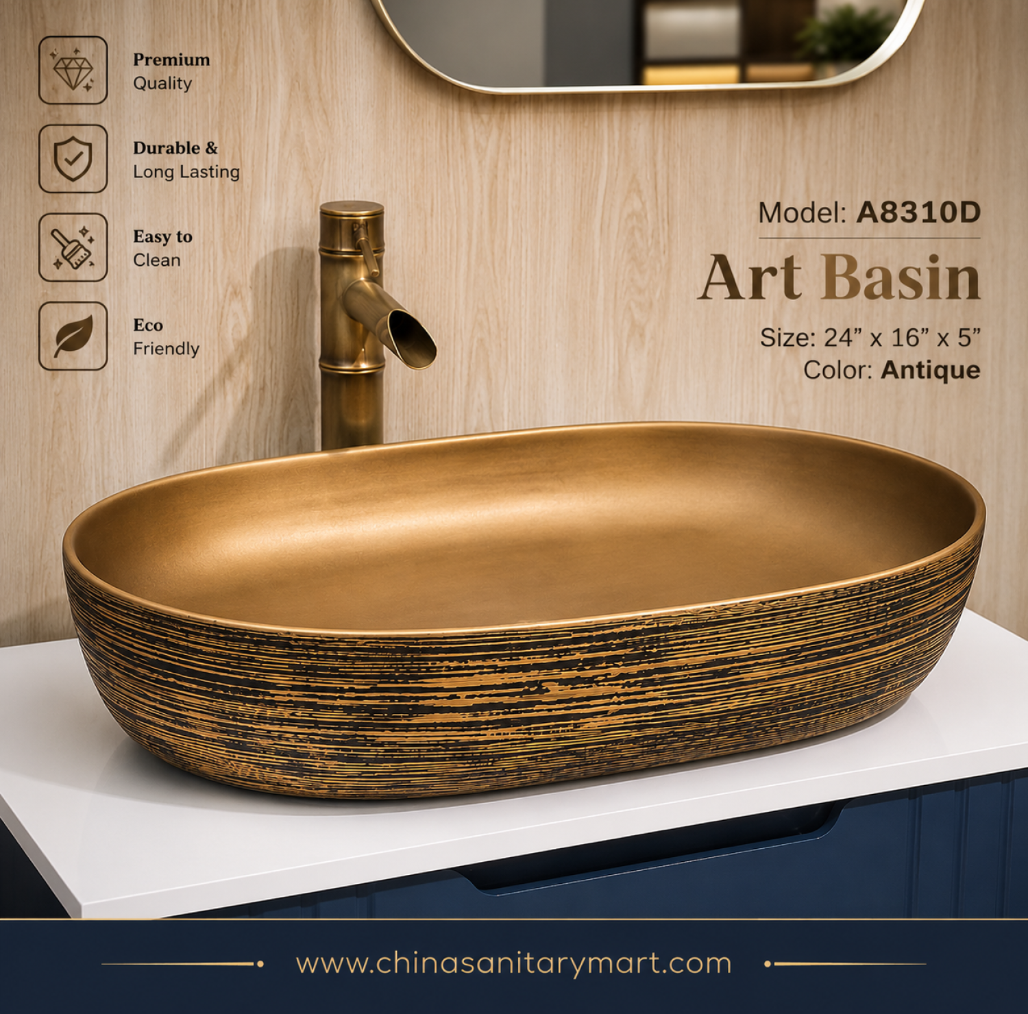 top basin, art basin