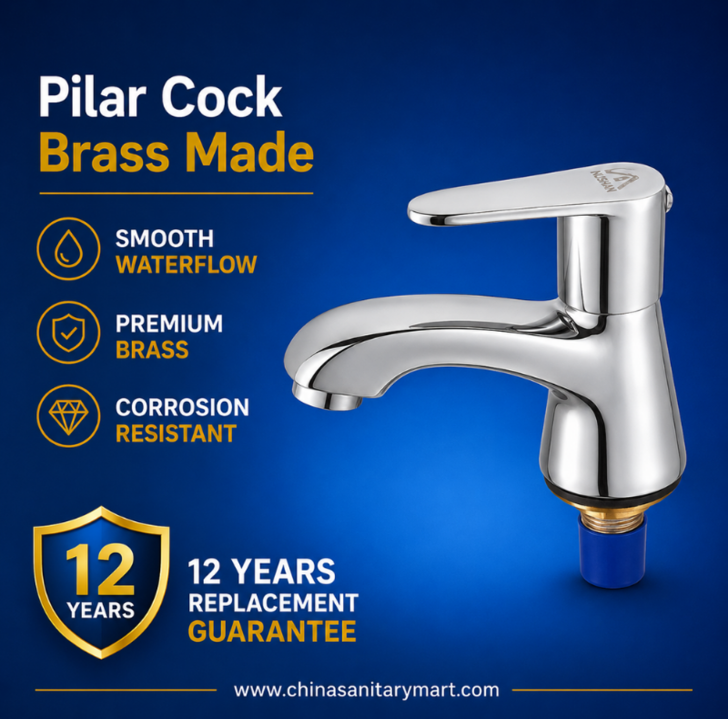Basin tap, Basin pillar,