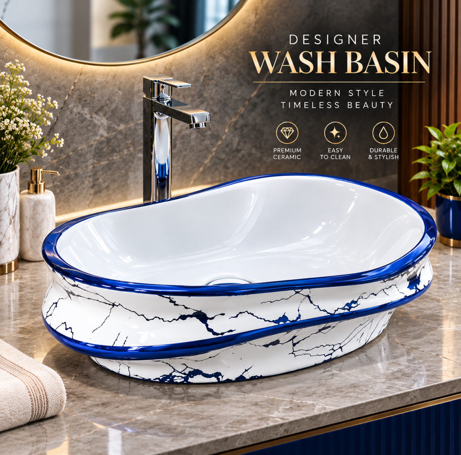 top basin, art basin