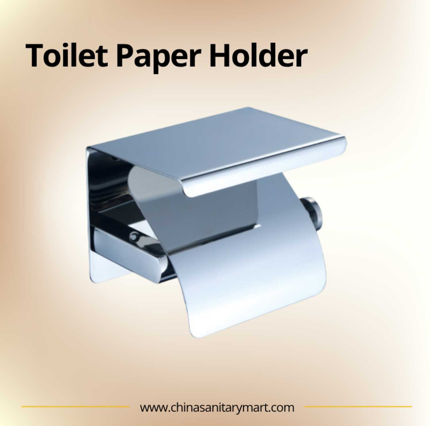 AST Toilet Paper Holder Covered, brass toilet paper holder, chrome tissue holder, covered bathroom tissue holder, wall mounted toilet paper holder, premium bathroom accessory, AST bathroom accessories